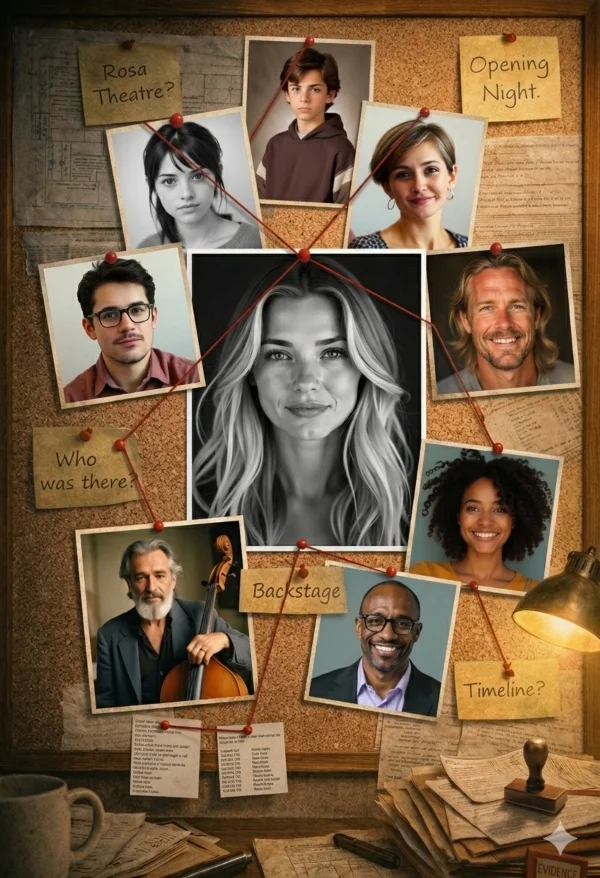 Cold Case Detective Board