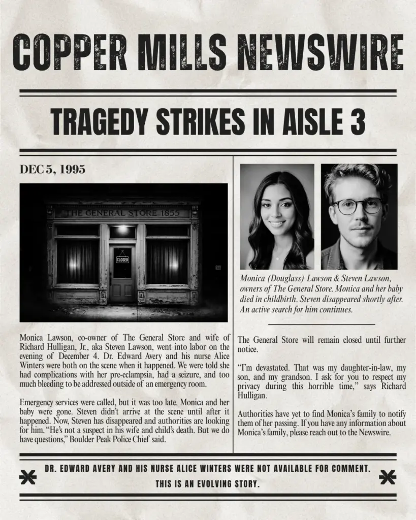 Newswire - Monica's death