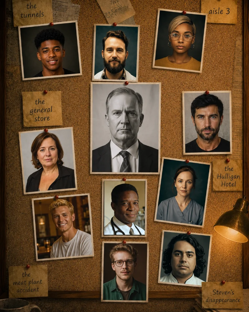 Cold Case Det Board
